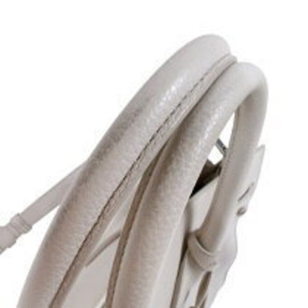 Saint Laurent Sac de Jour White Calfskin Tote Bag - Picture 8 of 11